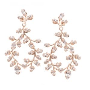 Stunning Crystal Chandelier Earrings